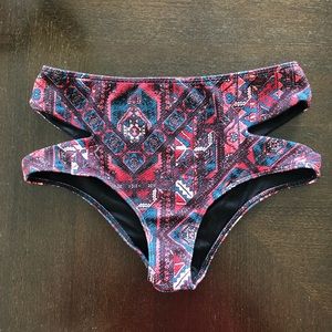 High waisted swimsuit bottoms